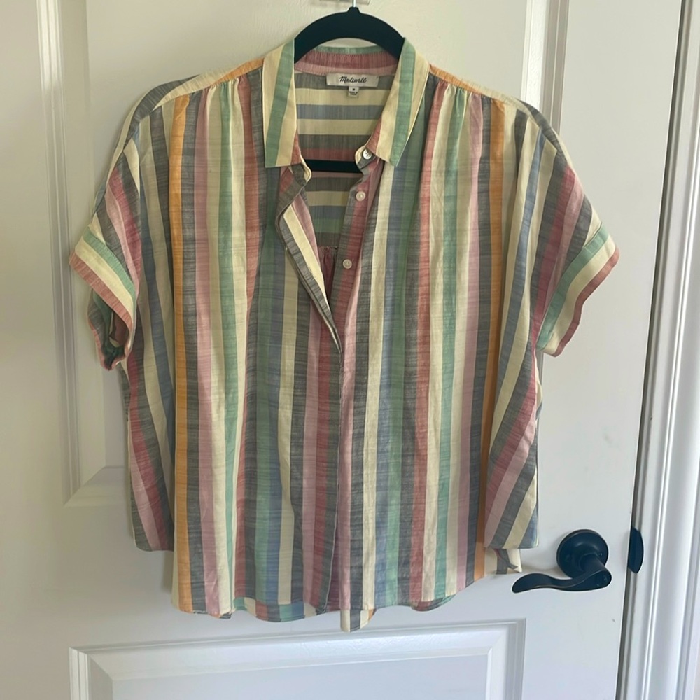 Madewell boxy top